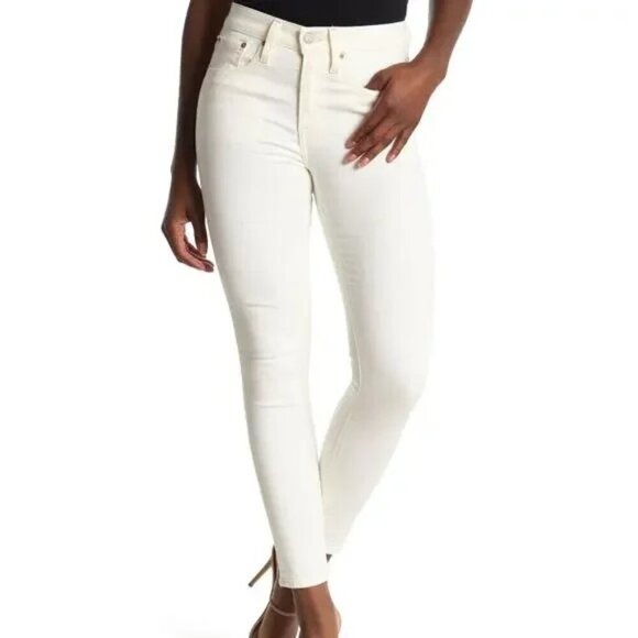 Frye White Jeans 25 Veronica Cotton NWT $158 - Picture 1 of 10